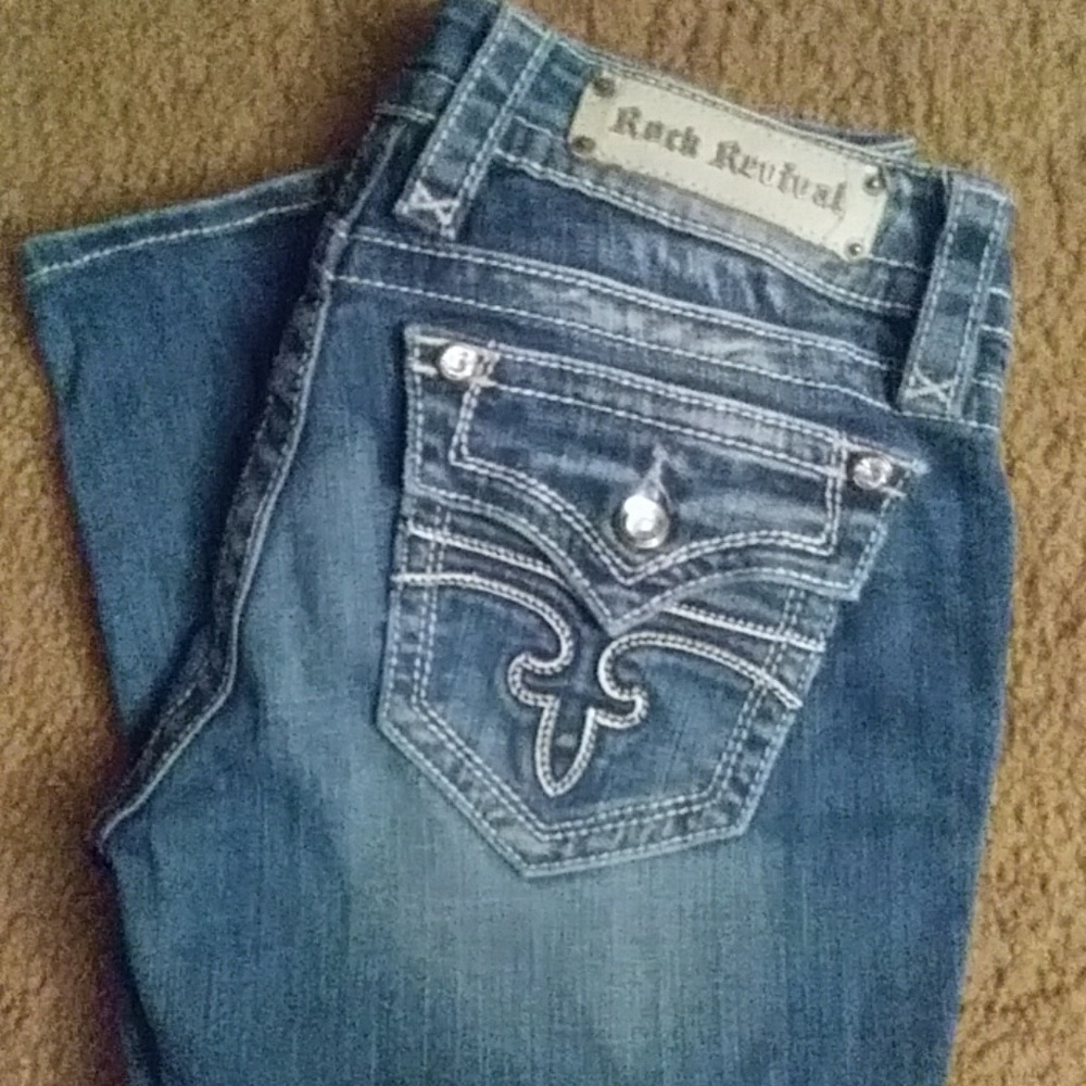 Rock Revival Celine Capri Size 29